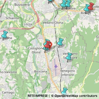 Mappa Via G. Leopardi, 21043 Castiglione Olona VA, Italia (3.5035)