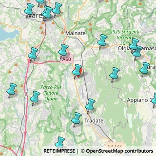 Mappa Via G. Leopardi, 21043 Castiglione Olona VA, Italia (6.2565)