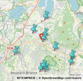 Mappa Via Santuario Inferiore, 23890 Barzago LC, Italia (4.20455)