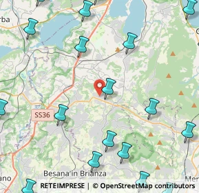 Mappa Via A. Manzoni, 23890 Barzago LC, Italia (6.49)