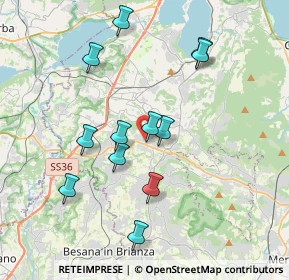 Mappa Via A. Manzoni, 23890 Barzago LC, Italia (3.59917)