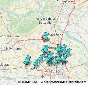 Mappa Via Torino, 31050 Povegliano TV, Italia (7.7995)