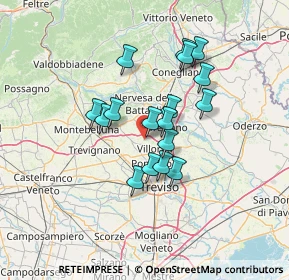 Mappa Via Torino, 31050 Povegliano TV, Italia (10.65118)