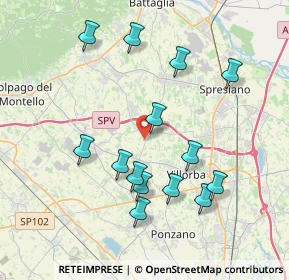 Mappa Via Torino, 31050 Povegliano TV, Italia (3.81143)