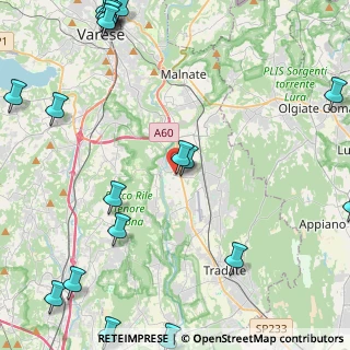 Mappa Via A.Volta, 21043 Castiglione Olona VA, Italia (6.812)