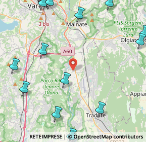 Mappa Via A.Volta, 21043 Castiglione Olona VA, Italia (6.7495)