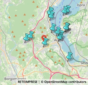 Mappa Via Pianelle, 28040 Oleggio Castello NO, Italia (3.6975)