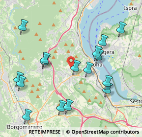 Mappa Via Pianelle, 28040 Oleggio Castello NO, Italia (4.42875)