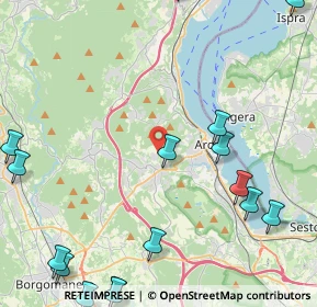 Mappa Via Pianelle, 28040 Oleggio Castello NO, Italia (6.58056)