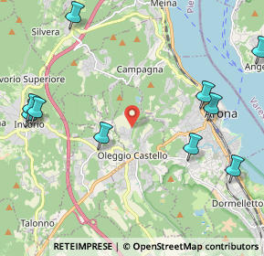 Mappa Via Pianelle, 28040 Oleggio Castello NO, Italia (2.87455)