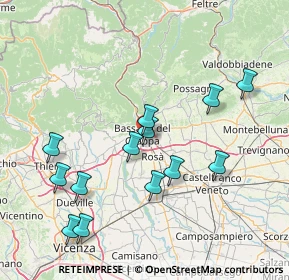 Mappa Via Belvedere, 36061 Bassano del Grappa VI, Italia (15.84154)