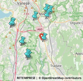 Mappa Via Matteotti Giacomo, 21043 Castiglione Olona VA, Italia (4.32)