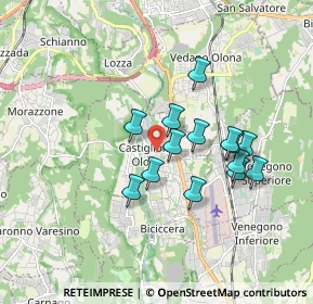 Mappa Via Matteotti Giacomo, 21043 Castiglione Olona VA, Italia (1.46714)