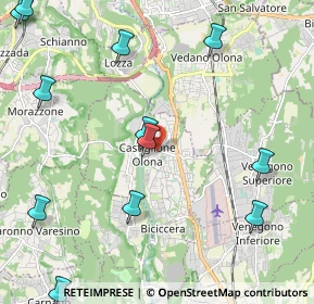 Mappa Via Matteotti Giacomo, 21043 Castiglione Olona VA, Italia (2.82)