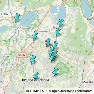 Mappa Via San Giuseppe, 23890 Barzago LC, Italia (3.41769)