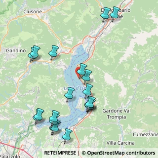 Mappa Via Provinciale, 25054 Marone BS, Italia (9.558)