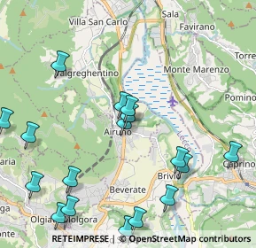 Mappa Via Adda, 23881 Airuno LC, Italia (2.6875)