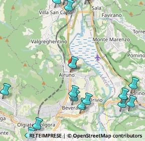 Mappa Via Adda, 23881 Airuno LC, Italia (3.00176)