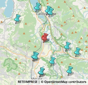 Mappa Via Adda, 23881 Airuno LC, Italia (4.81615)