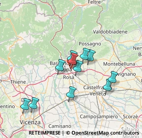 Mappa SP 57, 36060 Romano D'ezzelino VI, Italia (11.87182)