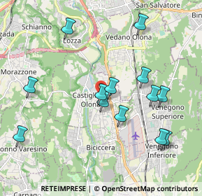 Mappa Via Alessandro Volta, 21043 Castiglione Olona VA, Italia (2.00385)