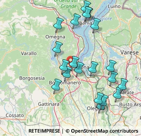 Mappa Via Mario Catilina, 28045 Invorio NO, Italia (15.9565)