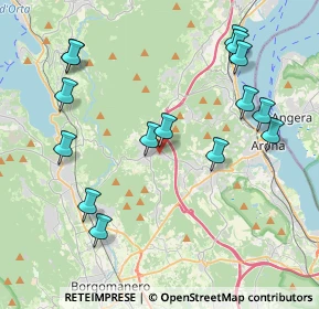 Mappa Via Mario Catilina, 28045 Invorio NO, Italia (4.458)