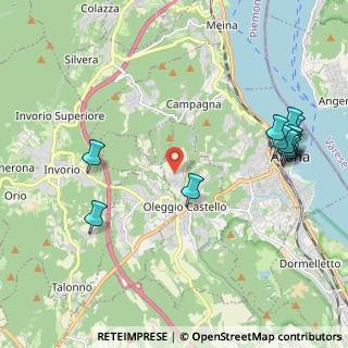 Mappa Via Masera, 28040 Oleggio Castello NO, Italia (2.49154)