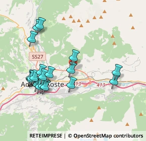 Mappa PIN, 11020 Saint-christophe AO, Italia (4.055)