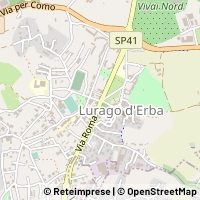 Mapa Lurago d'Erba