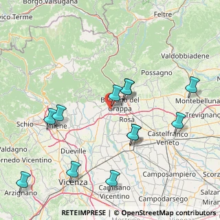 Mappa Via Enrico Fermi, 36061 Bassano del Grappa VI, Italia (17.6025)