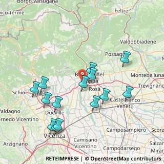 Mappa Via Enrico Fermi, 36061 Bassano del Grappa VI, Italia (16.12214)