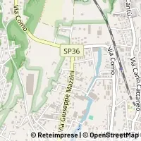 Mapa Cantù