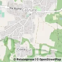 Mapa Casnate con Bernate
