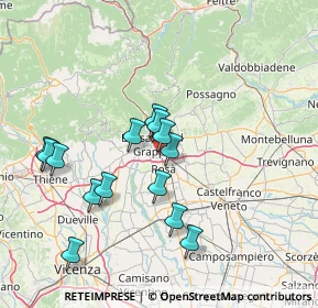 Mappa Via Valsugana, 36022 Cassola VI, Italia (13.71786)