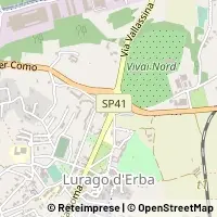 Karta Lurago d'Erba
