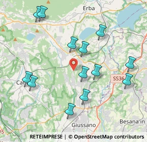 Mappa Via Paolo Borsellino, 22040 Alzate Brianza CO, Italia (4.22308)