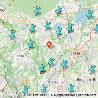 Mappa Via Paolo Borsellino, 22040 Alzate Brianza CO, Italia (5.9205)