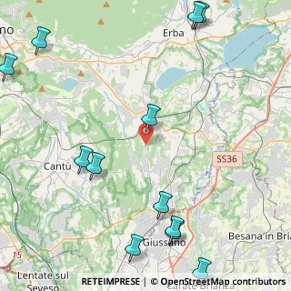 Mappa Via Paolo Borsellino, 22040 Alzate Brianza CO, Italia (6.0975)