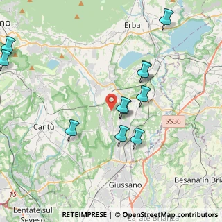 Mappa Via Paolo Borsellino, 22040 Alzate Brianza CO, Italia (4.18818)