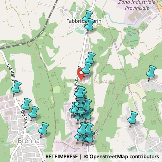 Mappa Via Paolo Borsellino, 22040 Alzate Brianza CO, Italia (0.61538)
