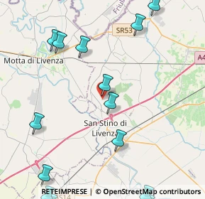 Mappa Via Pordenone, 30029 San Stino di Livenza VE, Italia (6.06867)