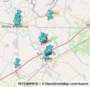 Mappa Via Pordenone, 30029 San Stino di Livenza VE, Italia (3.53769)