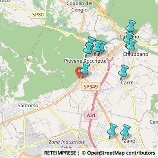 Mappa Via Grumello, 36013 Piovene Rocchette VI, Italia (2.31727)