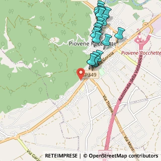 Mappa Via Grumello, 36013 Piovene Rocchette VI, Italia (1.131)
