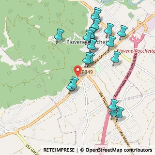 Mappa Via Grumello, 36013 Piovene Rocchette VI, Italia (1.0525)