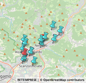 Mappa Via Monsignor G. B. Morali, 24027 Nembro BG, Italia (3.22867)