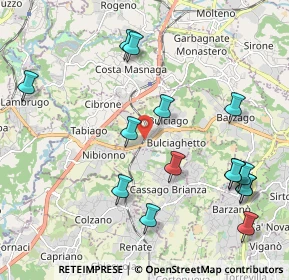 Mappa Via Roma, 23892 Bulciago LC, Italia (2.32933)