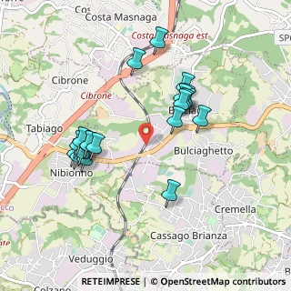 Mappa Via Roma, 23892 Bulciago LC, Italia (0.886)