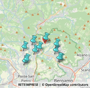 Mappa Via Scotti, 24018 Villa D'almé BG, Italia (2.99727)